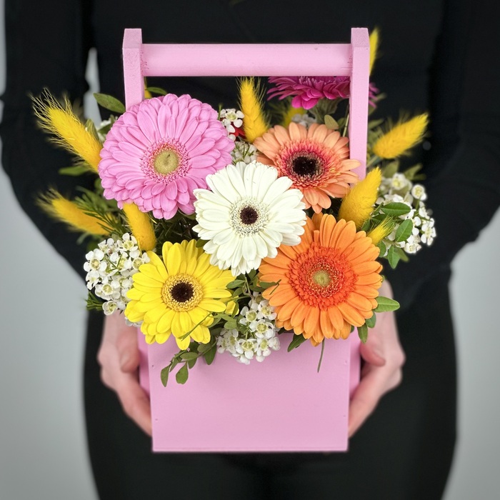 Цветы в ящике Моника