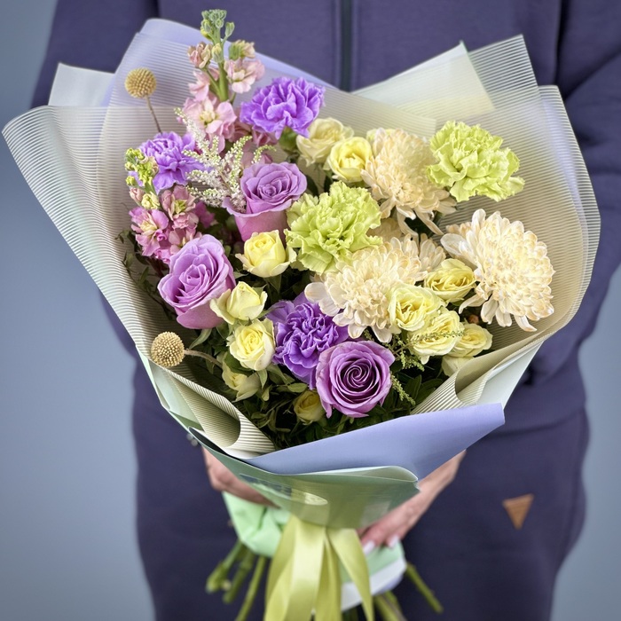 Букет Малахитовая шкатулка