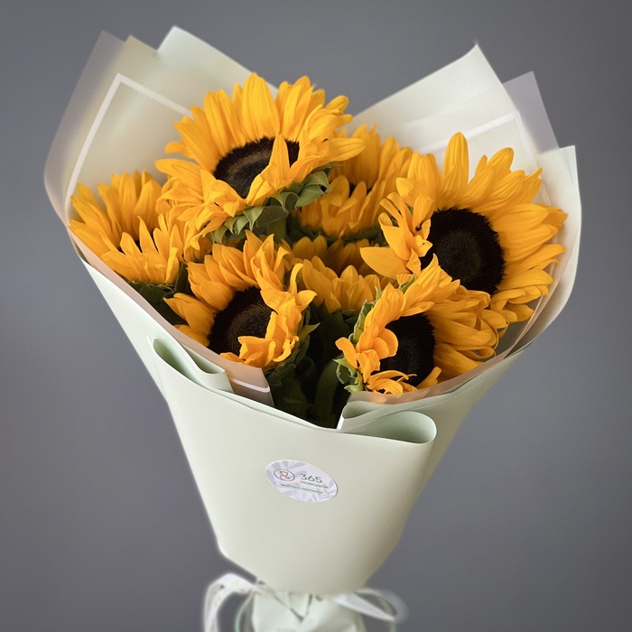 Букет из 1 подсолнухов