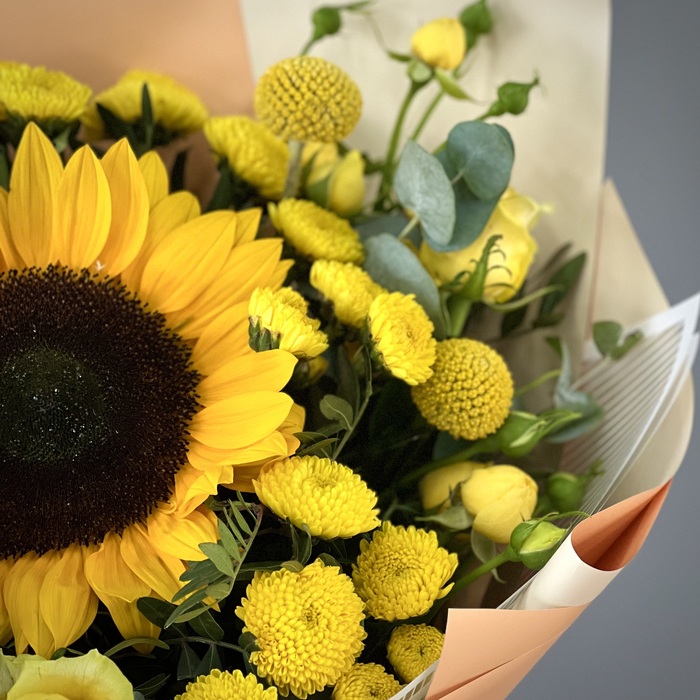 Букет Яркий луч