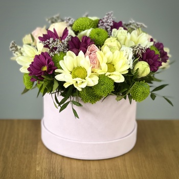 Цветы в коробке Бэлла