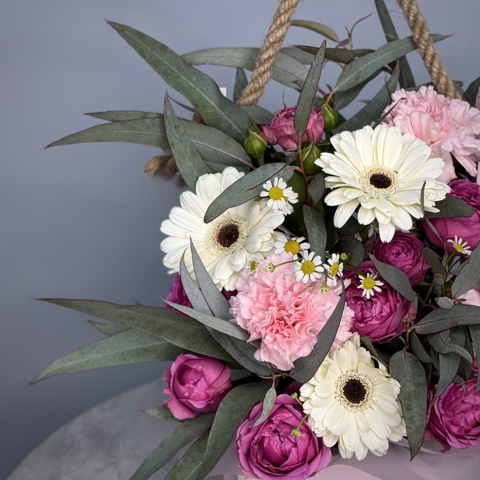 Цветы в ящике Знак валентности