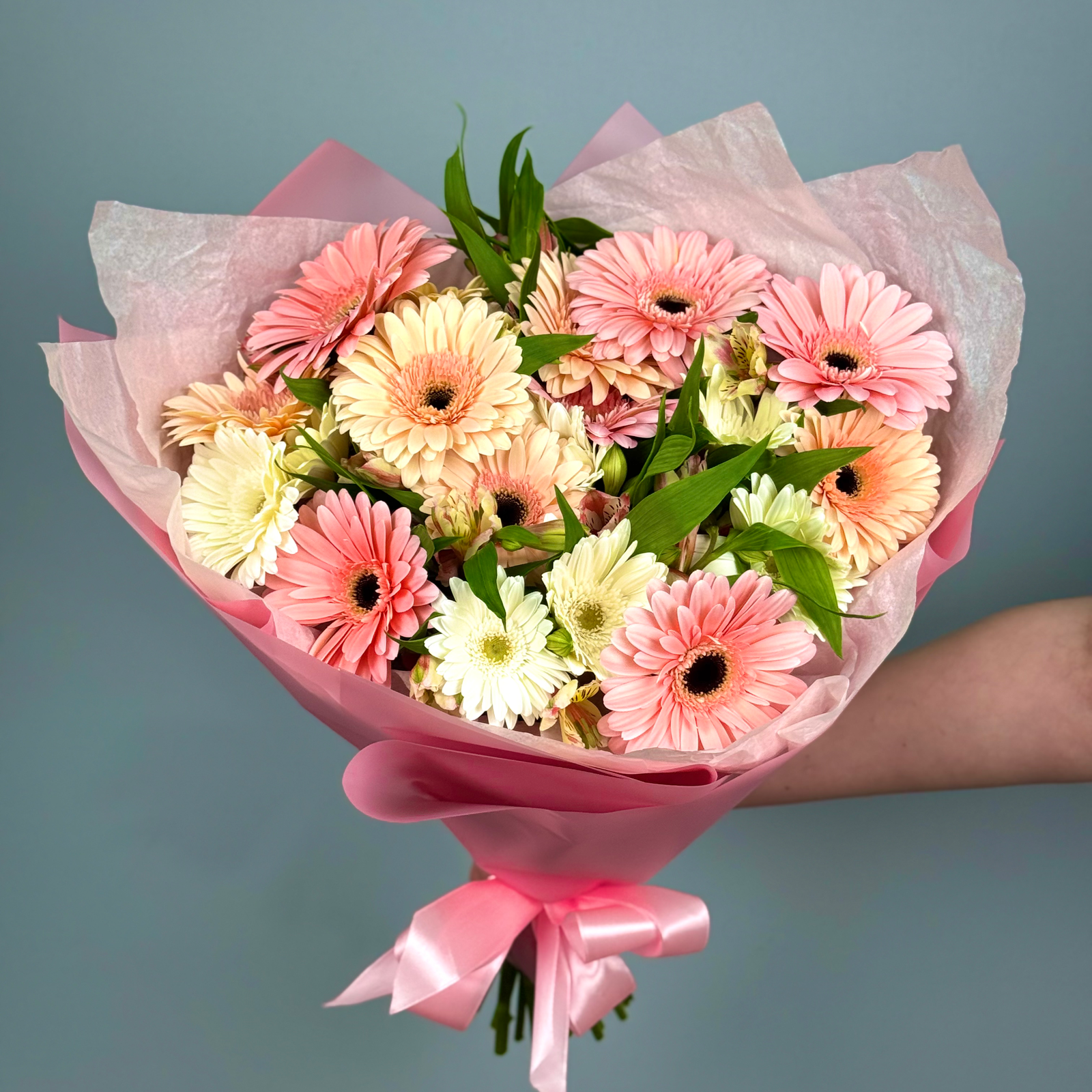 Букет Розовый бланш