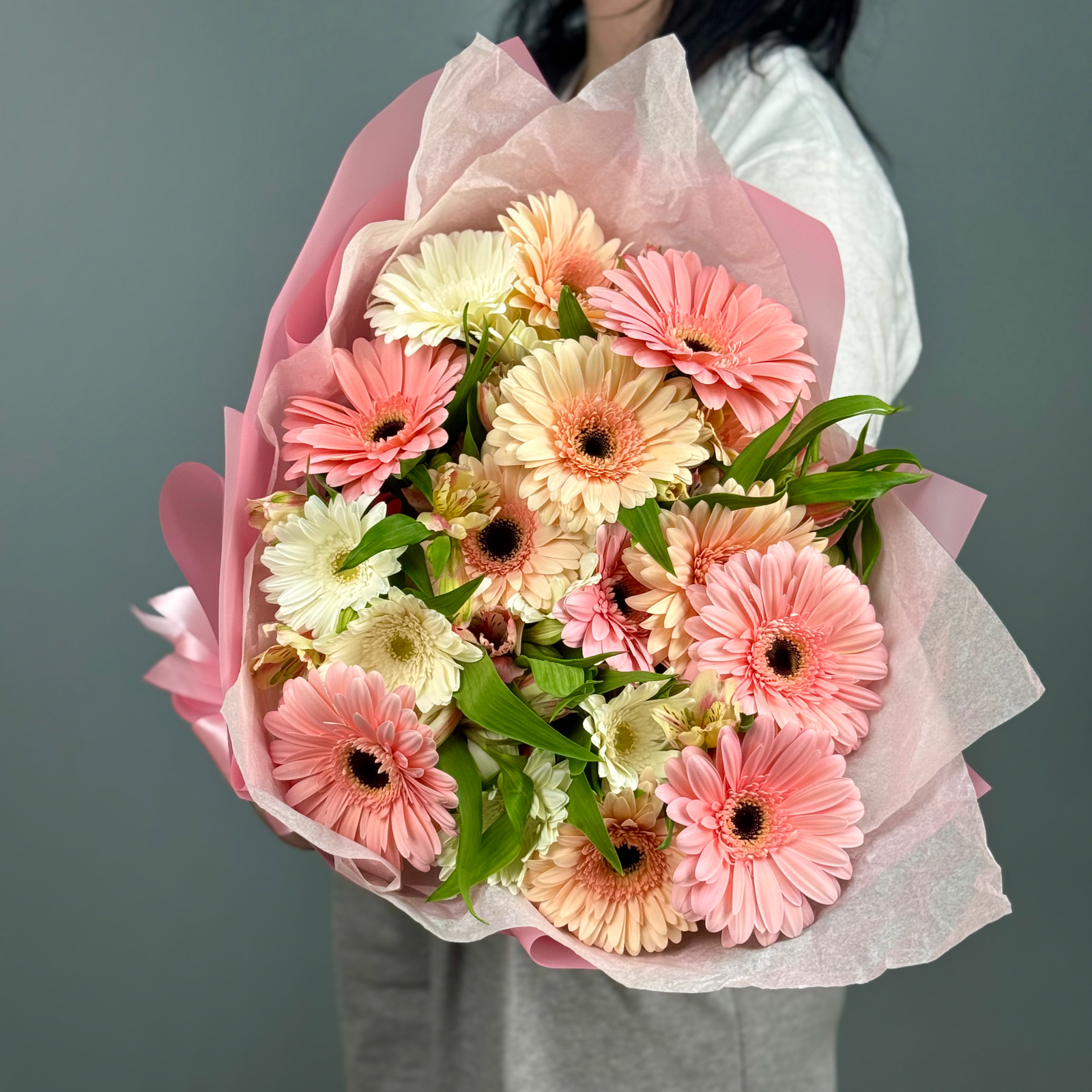 Букет Розовый бланш