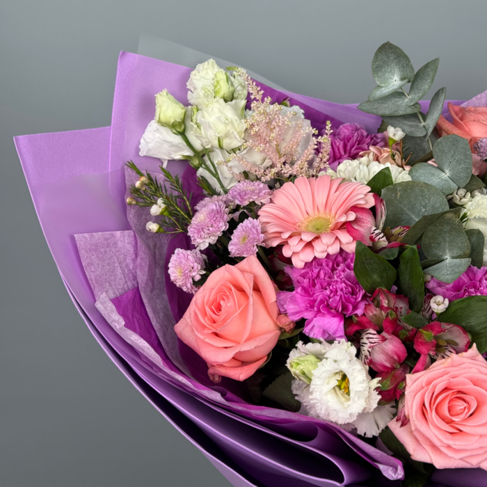 Букет Заклинание фиалки