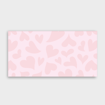 Конверт для денег "Сердца" 