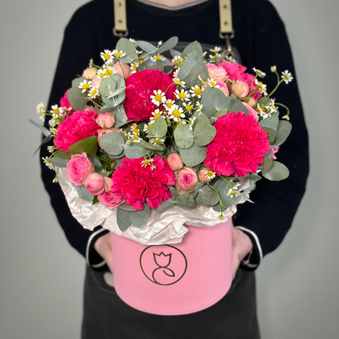 Цветы в коробке Английский сад