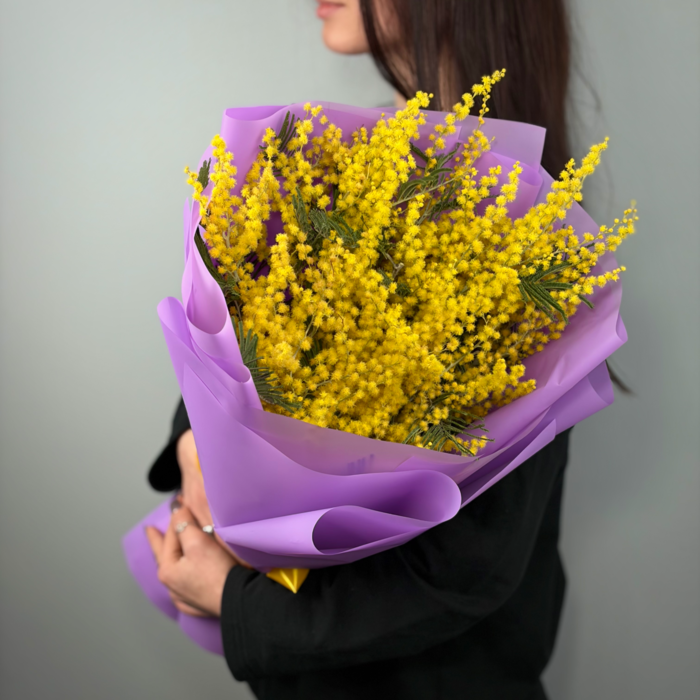 Букет из мимозы