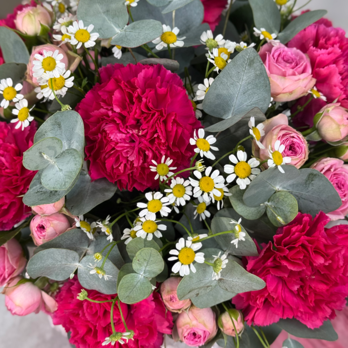 Цветы в коробке Английский сад