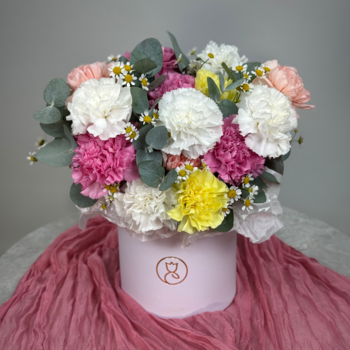 Цветы в коробке Летний фестиваль