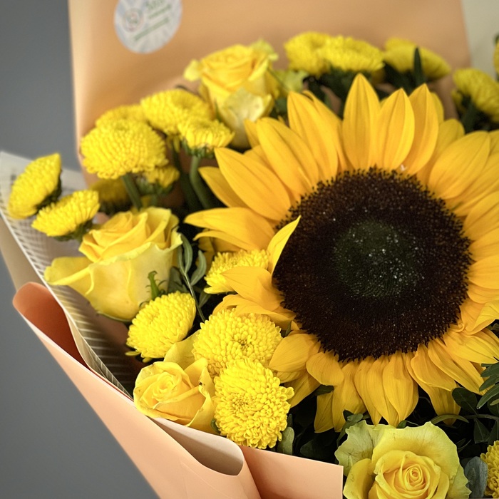 Букет Яркий луч