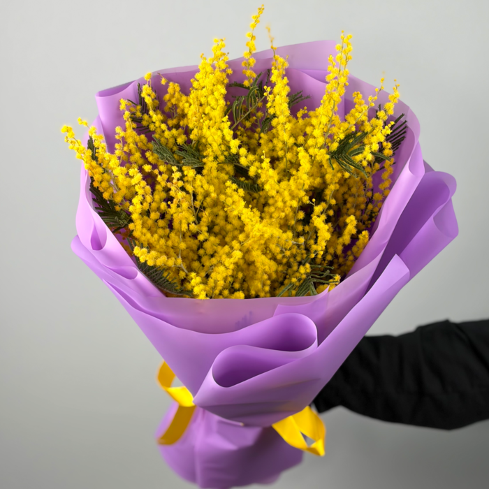 Букет из мимозы