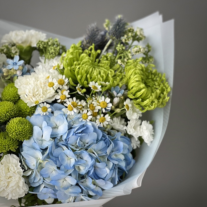 Букет Голубая лагуна