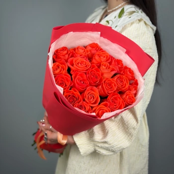 Букет из роз Вулкан чувств