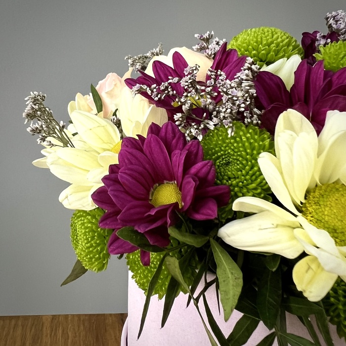 Цветы в коробке Бэлла